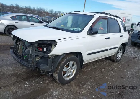 2008 Kia Sportage Lx из США, поврежденный, VIN KNDJF724287473865